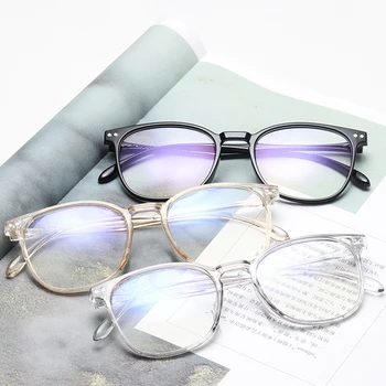 

1pc New Anti-blue Glasses Computer Glasses Gaming Goggles Transparent Optical Eyewear Frame For Men Women Optical Eye Glasses