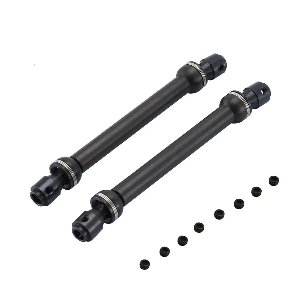 

2Pcs Universal Steel Cardan Shaft With CVD 112-152mm/90-115mm/110-150MM For 1/10 Scale Models RC Car SCX10 D90 TRX-4