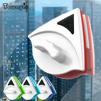

Double Side Magnetic Window Cleaner Brush for Washing Windows Glass Cleaning Household Wash Window Wiper Magnet Glass Cleaner