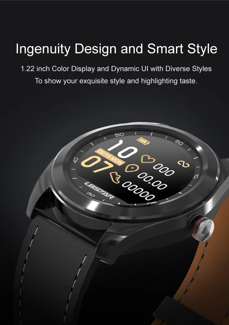 L8STAR ЭКГ PPG Смарт часы ЭКГ Часы Smartwatch сообщение напоминание пульсометр кровяного давления IP68 Водонепроницаемый для мужчин и женщин