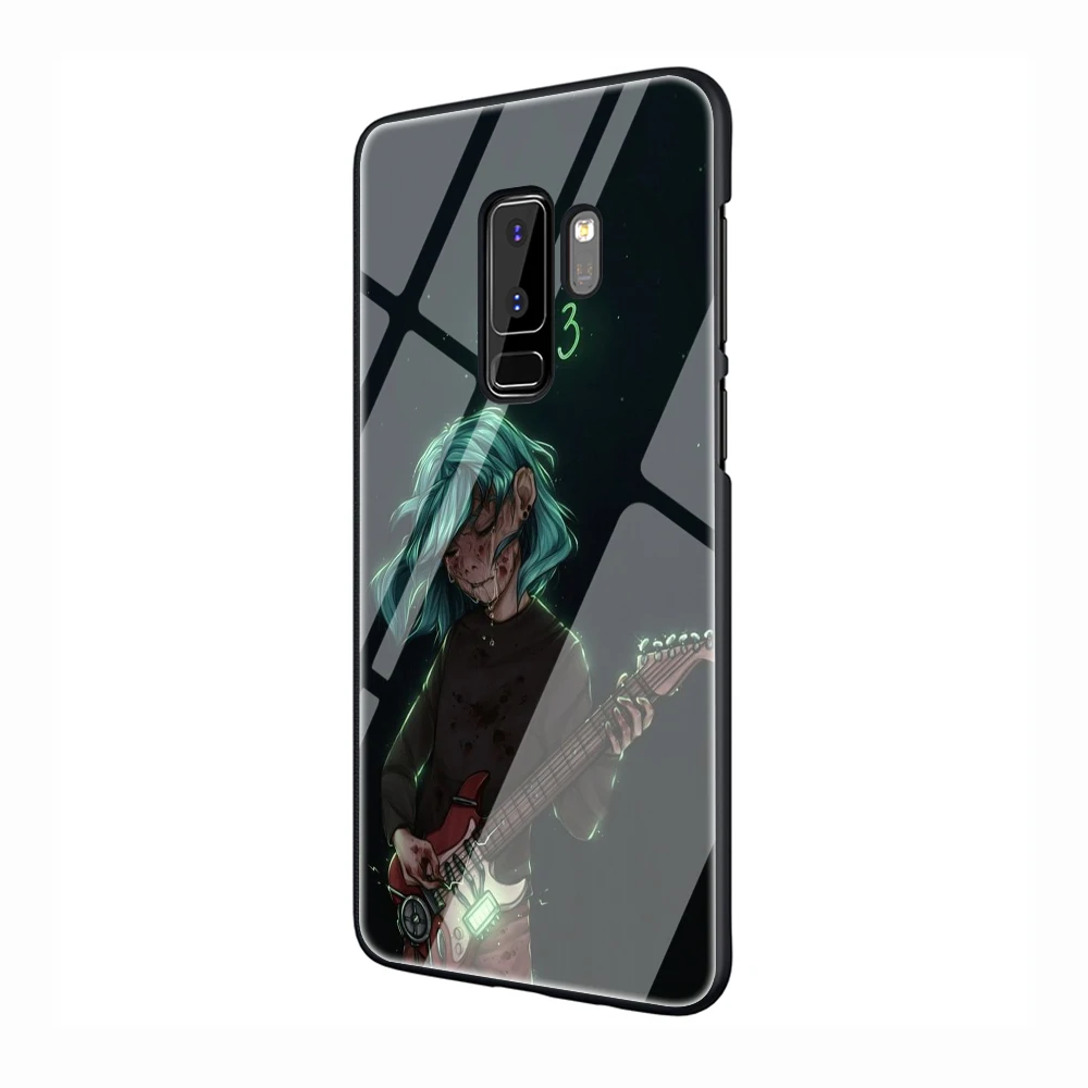 G2 Чехол для телефона EWAU Sally Face с закаленным стеклом для samsung Galaxy S7 edge S8 9 10 Plus Note 8 9 10 A10 20 30 40 50 60 70 - Цвет: G2
