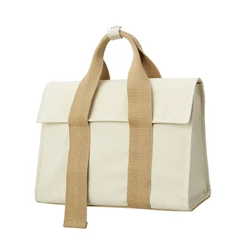 

Simple Shoulder Temperament Crossbody Bag Foreign Style Wild Canvas Portable Large Capacity Female Bag