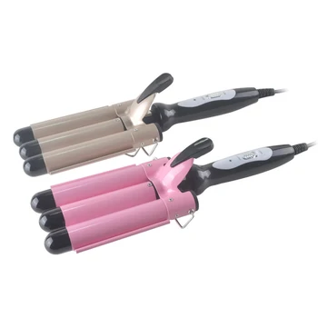 

Three Tube Ripple Hair Curler Large Diameter Anti-Static Anti-Scald Electric Hair Curler Professional Hairdressing Tools