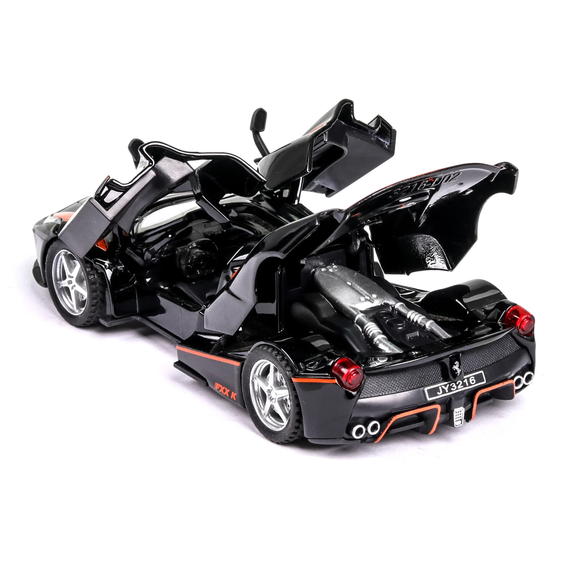 1:32 высокое моделирование Ferrari FXX K по форме спортивного автомобиля детская игрушка сплав звук и свет оттяните назад модель автомобиля для детей Подарки
