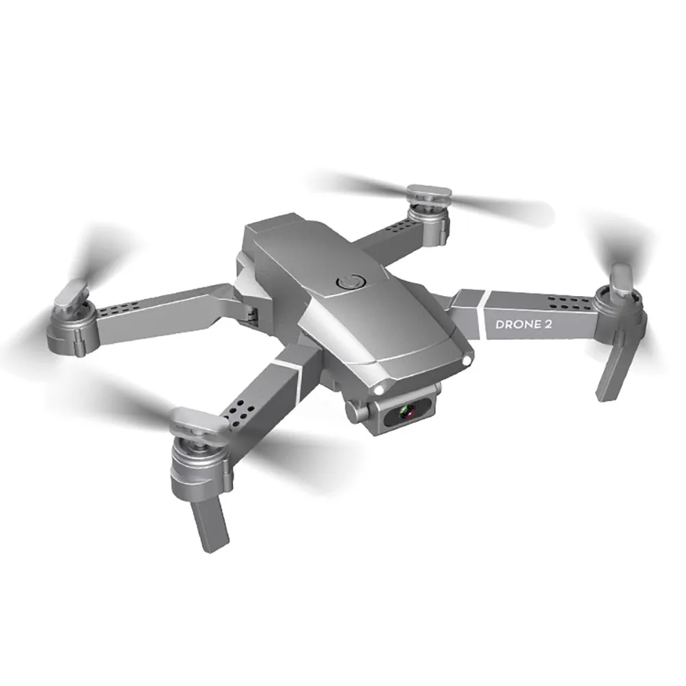 E68 wifi FPV пластиковый Безголовый светодиодный светильник с удерживанием высоты Радиоуправляемый Дрон HD камера видео Многофункциональный Детский подарок складной Квадрокоптер