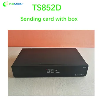 

linsn indoor outdoor led display control system ts852d led screen sending box for linsn sending card