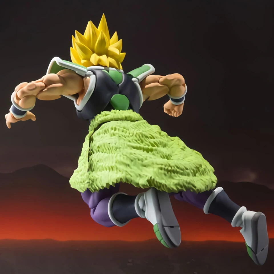 Tronzo оригинальные BANDAI духи Драконий жемчуг супер фильм Broly SHF SSJ Broly Broli подвижная ПВХ фигурка Коллекция Модель игрушки