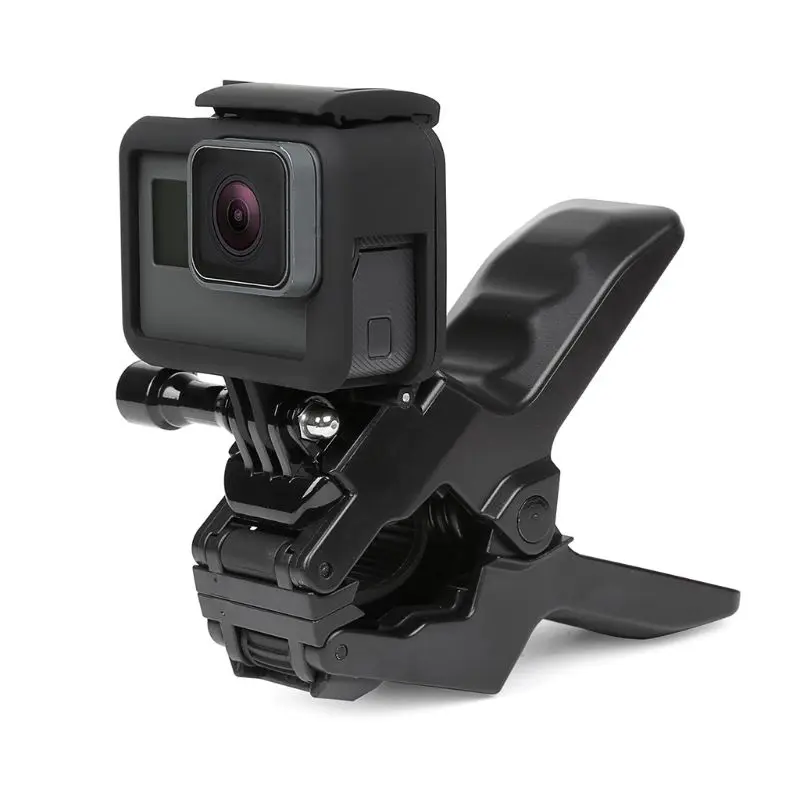 Портативный челюсти ABS Flex Clamp Mount для экшн-камеры GoPro Hero 7/6/5/4/5/3/2/1 спортивной экшн-камеры Xiaomi Yi 4k SJCAM SJ4000 M10 C30 H9 H9r экшн Камера доступа