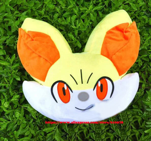 Fennekin мягкая плюшевая игрушечная подушка кукла-подушка детский подарок на день рождения 38 см