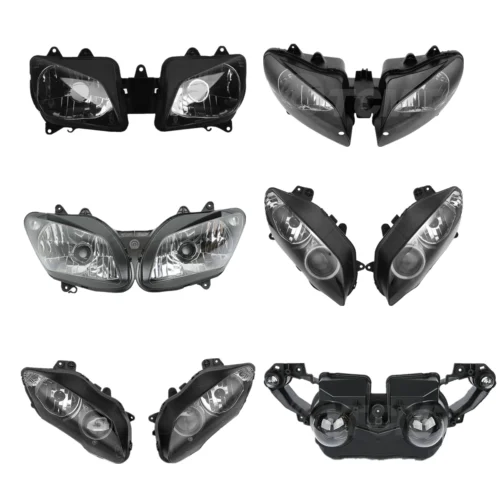 

Motorcycle Front Headlight For Yamaha YZF R1 98-99 2000-2001 02-03 04-06 07-08 2009-2011