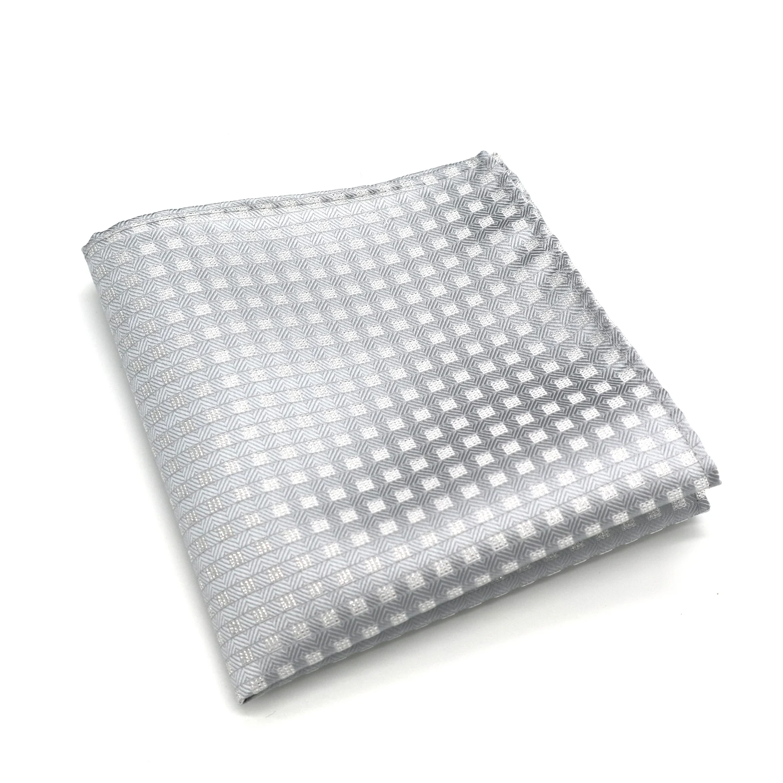 F047SMALL PLAIDS 41-60 популярные мужские шелковые носовые платки с цветочным узором пейсли в полоску, в горошек, карманные квадраты для костюмов, курток, свадеб, вечеринок, бизнеса - Цвет: F047SMALL PLAIDS