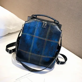 

2019 new JIULIN high-quality fashion one shoulder retro soft leather large capacity leisure travel bag women handbag