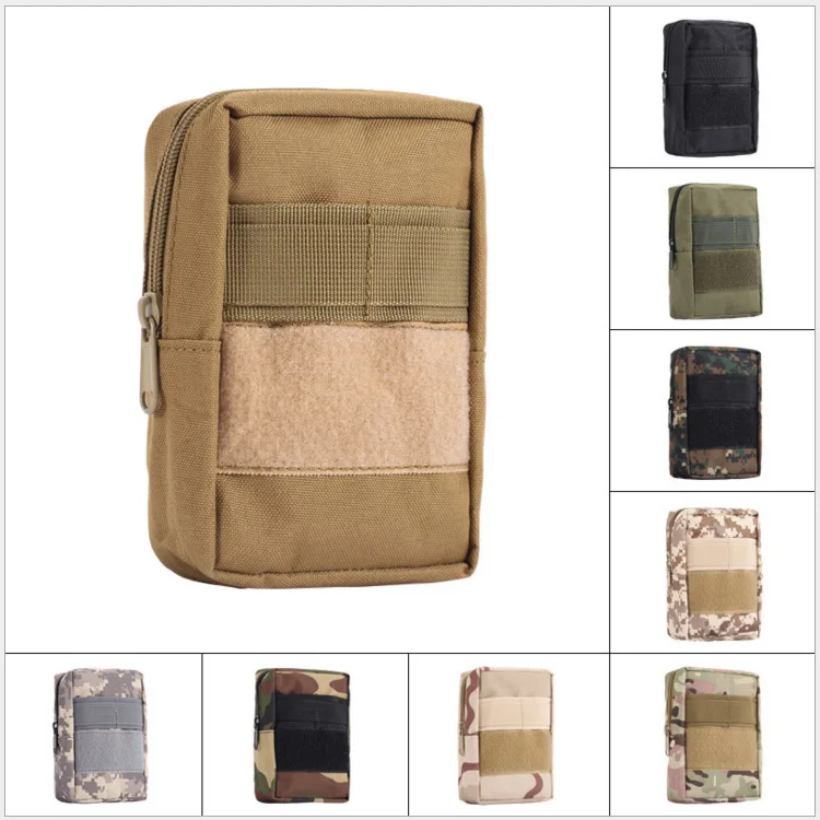 Molle тактическая сумка на молнии оборудование комплект аксессуаров сумка для коротких поездок камуфляж Открытый CS небольшой поясной пакет армии вентиляторы мобильный телефон Ba