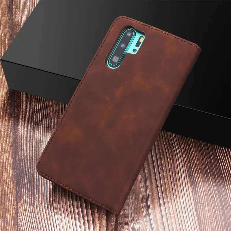 Роскошный Флип Ретро Кожаный чехол для huawei P30 P30 Pro P20Lite мягкий чехол для карт для Mate30 lite Honor10lite Y7 Y9 чехол-кошелек