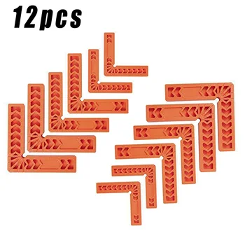 

Positioner Positioning Squares Assembling Boxes Furniture 12pcs Set Red