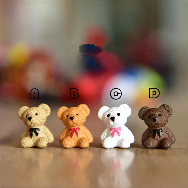 very small teddy bear