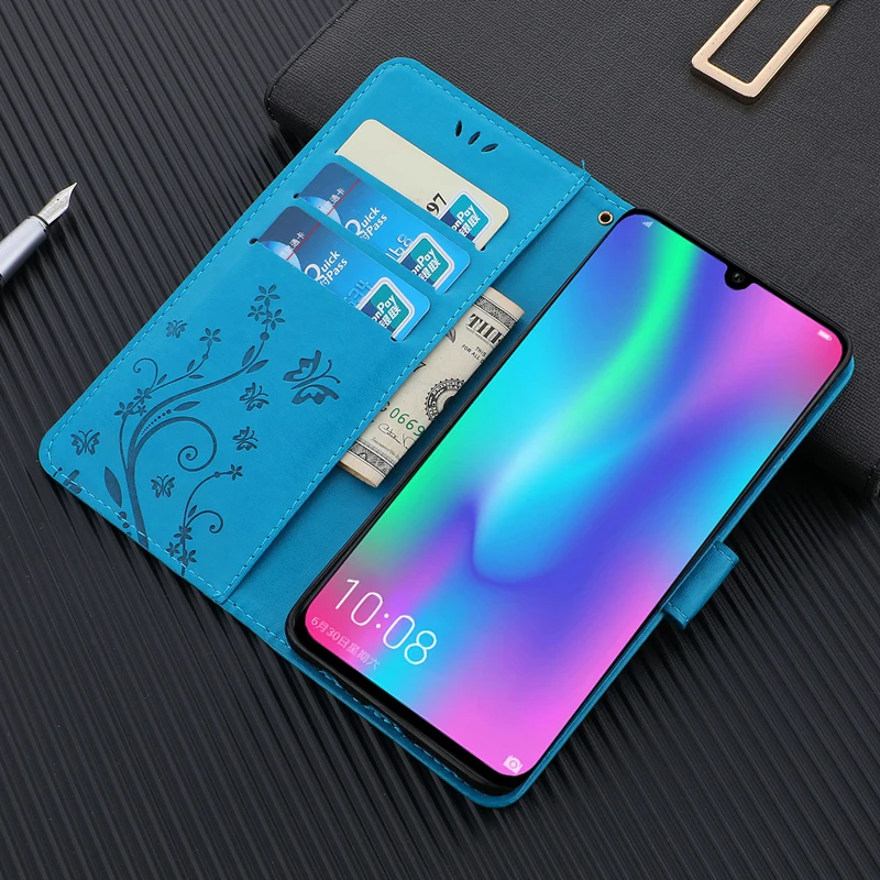 Кожаный чехол-книжка с бумажником для huawei Y6 Y7 Prime Y9 Honor 10i 10 20 Pro Lite 8C 8X 8A 7S 7C 7A чехол-подставка внутри из мягкого ТПУ