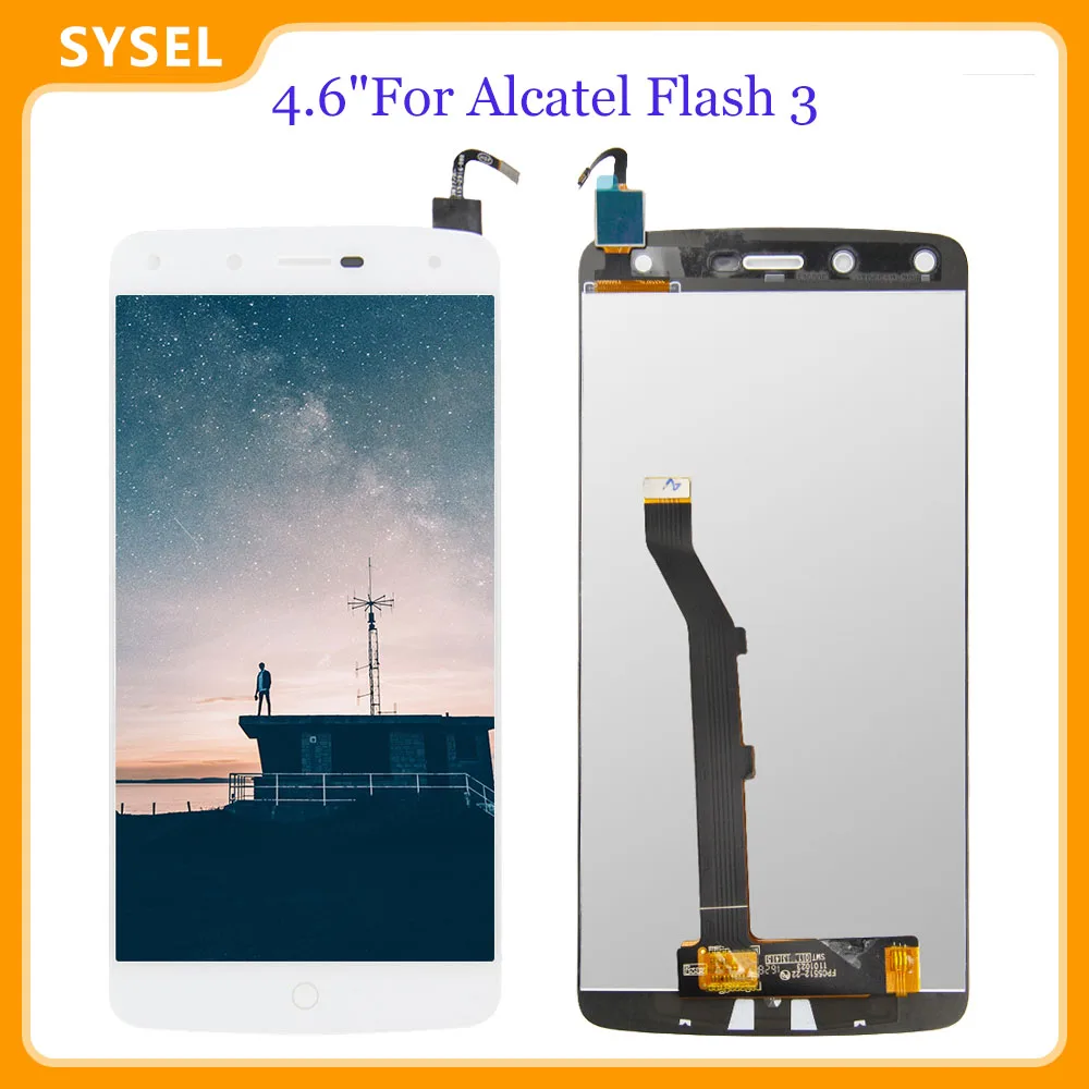 ЖК-дисплей 4 6 дюйма для Alcatel Flash 3 сенсорный экран дигитайзер стекло в сборе
