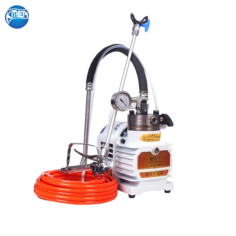 3000W 20L Diaphragm Type Electric High-pressure Airless spraying machine, Mini Paint latex painting machine tool 1pc purple spray tip tungsten steel power tool accessories suitable for spraying paint coating latex paint putty