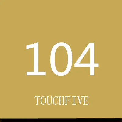 TOUCHFIVE 168 цветов одиночные художественные маркеры кисти ручки для эскиза на спиртовой основе маркеры двойная голова манга Рисование ручки художественные принадлежности - Цвет: 104-brown grey