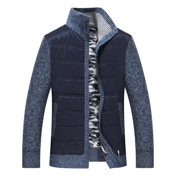 

2020 New Men's Sweater Fashion Kpop Style Patchwork Long sleeve Sweaters Men Casual Streetwear Harajuku Cardigan Sweaters Mens