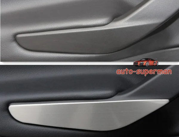 С. Стальная внутренняя задняя дверная ручка Накладка для Ford ESCAPE KUGA 2013