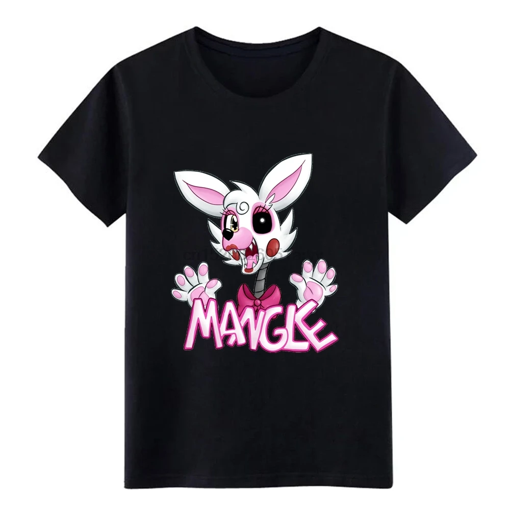 Fnaf mangle rab bit футболка создать хлопок Breathable homme Sunlight дышащая весенне-осенняя Базовая рубашка