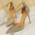 Shoes Shiny Rhinestones High Heels Ladies Shoes Women Pumps Stiletto Sweet Women Heels Wedding Shoes Women Sandals 10 Cm