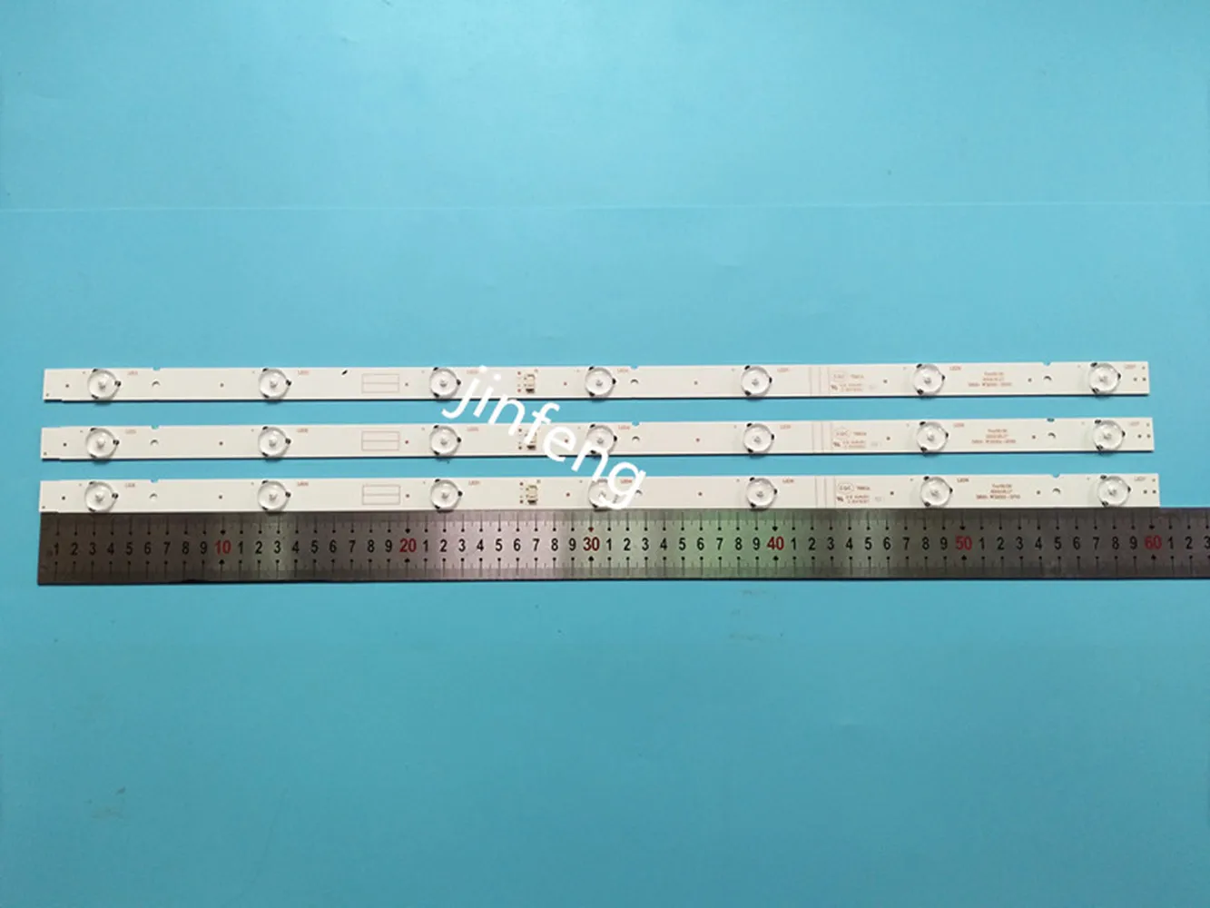 Novo 3 шт. * 7led 607 мм Светодиодная подсветка 5800 w32001 3p00 05 20024a 04a para LC320DXJ SFA2
