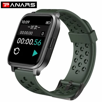 

Smart Watch Bluetooth Sleep Automatic Heart Rate Monitoring FitnessTracker Touch Screen IP68 Waterproof GPS For IOS Android