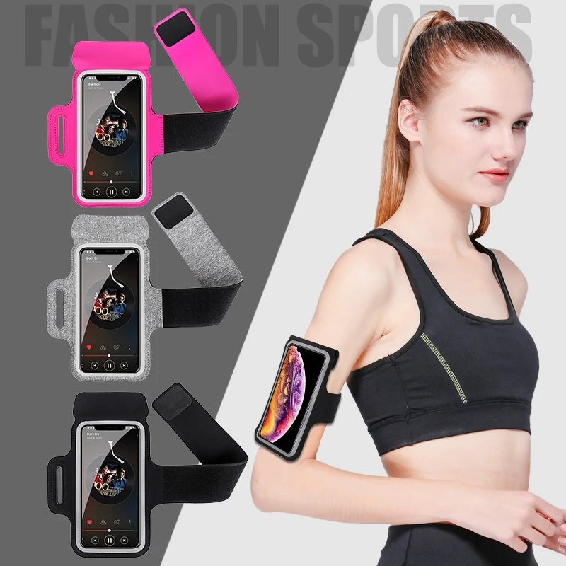 HAISSKY Waterproof Running Sports Armbands Bag For iPhone 13 12