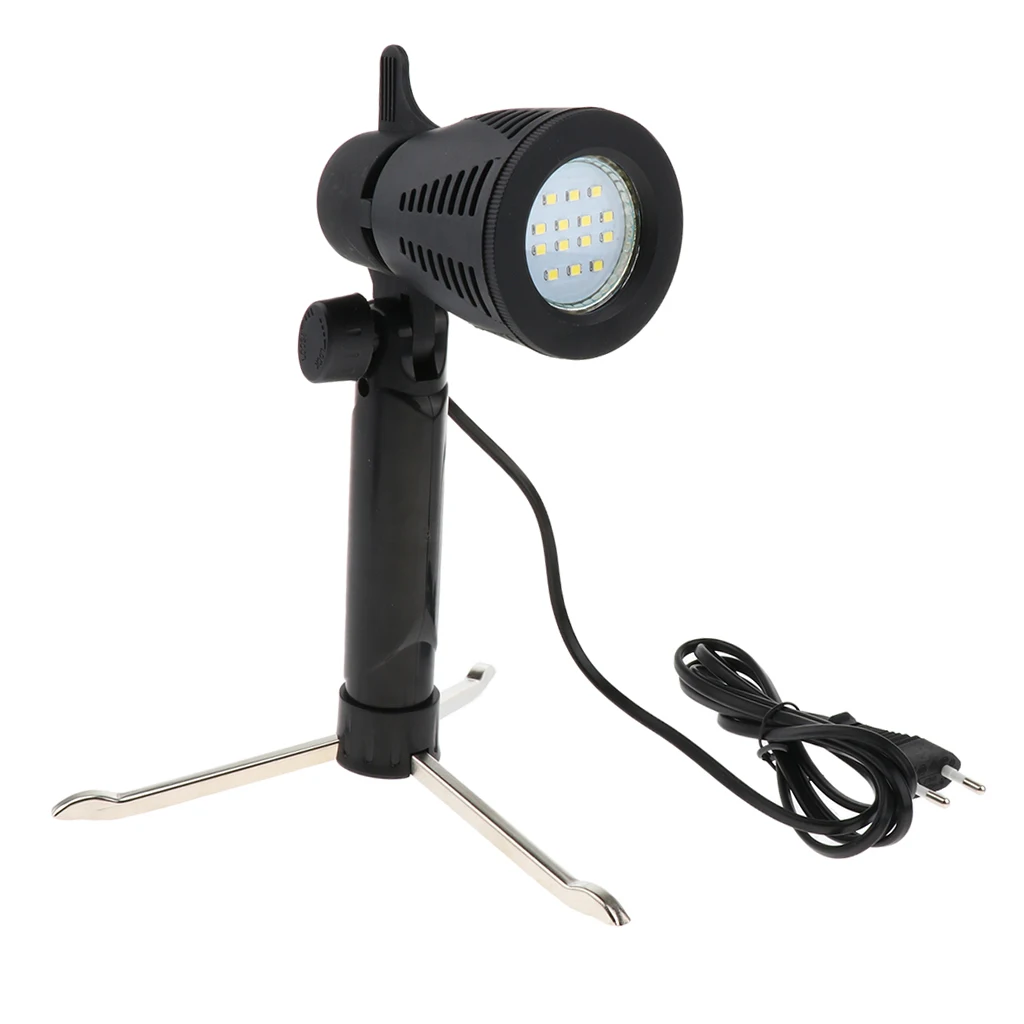 Desktop Table LED Studio Camera Light Photo Phone Video Light Lamp With Tripods Table Fill Light For Canon Nikon Sony DSLR SLR