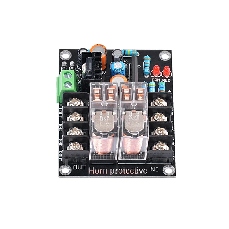 FULL-12-24V UPC1237 Speaker Protection Board Loudspeaker Protection Board Kit Part Boot Delay DC Monitor