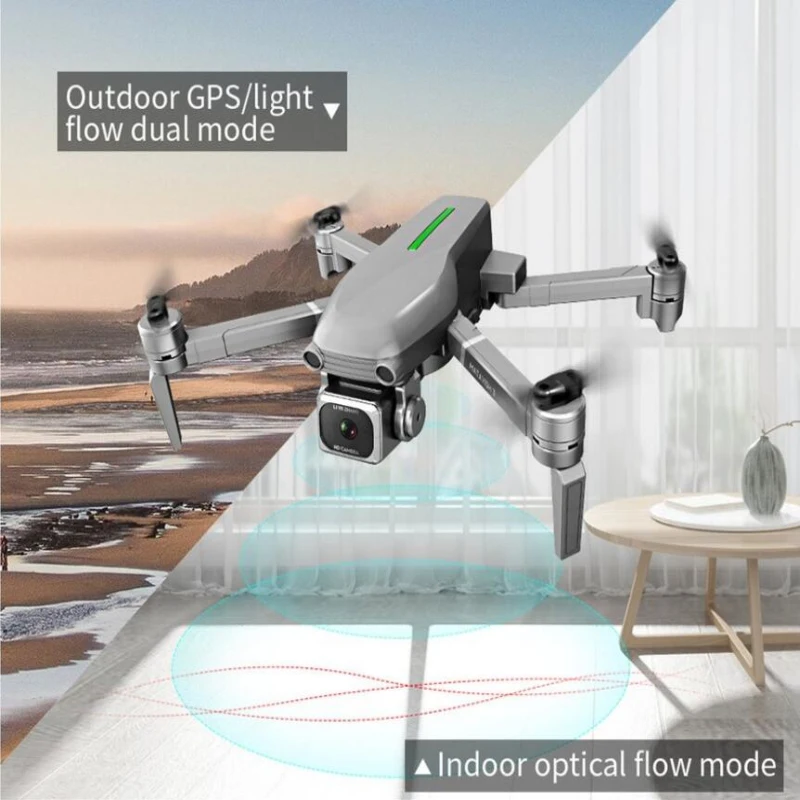 Профессиональная аэрофотосъемка 5G wifi FPV RC Квадрокоптер 1000M 4K ESC электрическая камера gps Follow Me оптический поток Дрон VS HS720