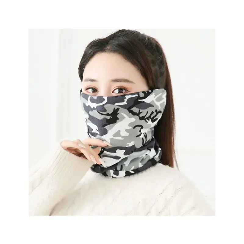 Зимняя холодная маска для лица теплый шарф для мужчин и женщин ветрозащитная защита для ушей плотные маски воротник для шеи