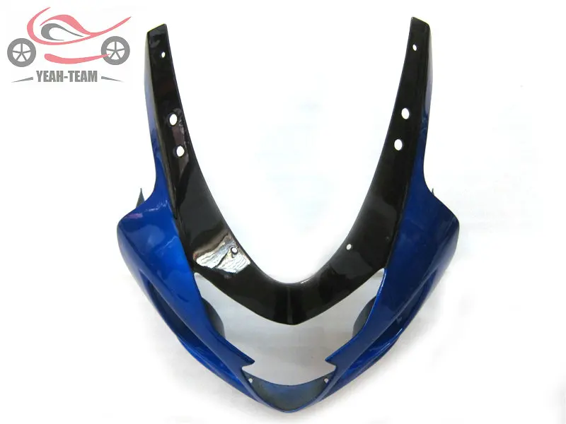 Бесплатный пользовательский комплект обтекателей для Suzuki K4 GSXR600 750 04 05 GSXR 600 750 2004 2005 Синий Черный ABS пластик китайские Обтекатели для кузова набор