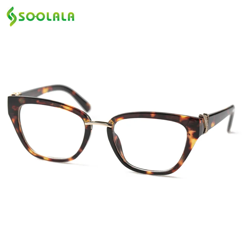 SOOLALA Новые Cat бабочка очки для чтения Для женщин с Стразы большая оправа для очков для чтения очки 0,5 2,0 до 5,0