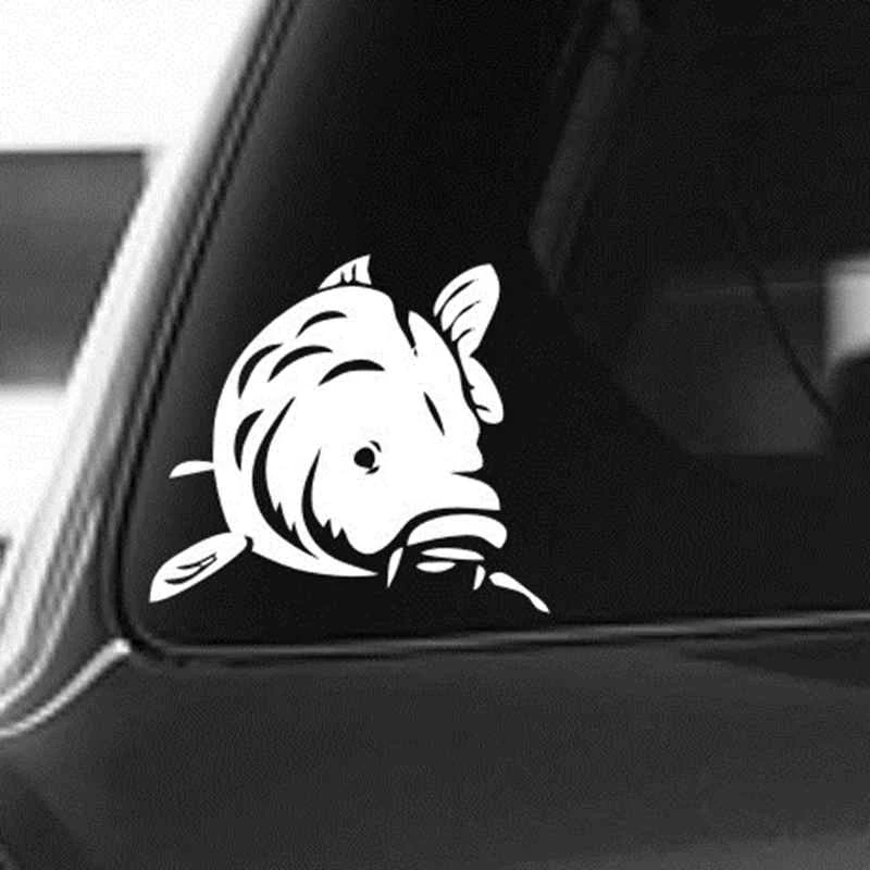 釣り鯉ハンター釣り車ボートステッカーの魚デカールポスターウォールステッカー装飾壁画フィッシャーステッカー Boat Stickers Fish Carcar Sticker Aliexpress