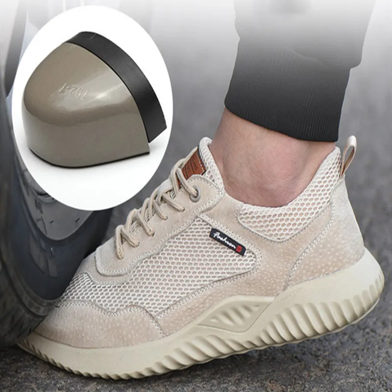 Nice Autumn Summer Lightweight Steel Toecap Men Women Work & Safety Boots Breathable Male Female Casual Shoes Plus Size 37-55 Nice Autumn Summer Lightweight Steel Toecap Men Women Work & Safety Boots Breathable Male Female Casual Shoes Plus Size 37-55
