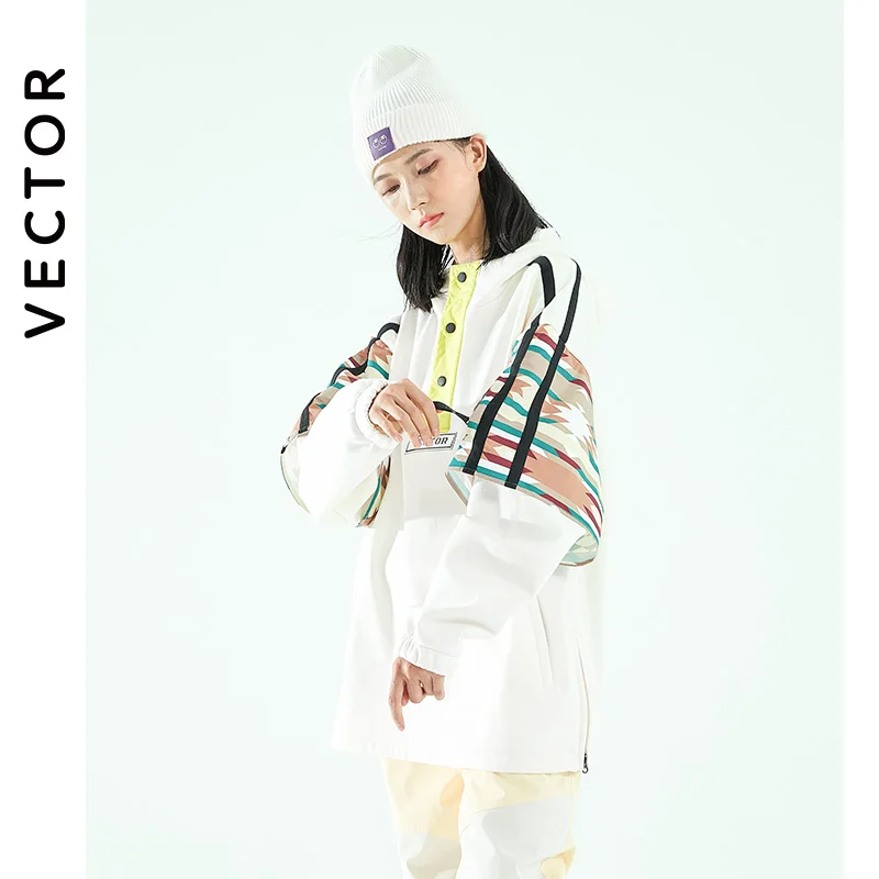 Casual Hoodie Women Winter Skiing Sweatshirt Fleece 100% Cotton Tracksuit Jumper