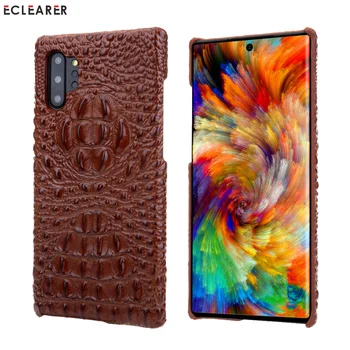 

Stylish Luxury Crocodile Head Skin Pattern Case For Samsung Galaxy Note 10/ Note10 Plus Case Cover Hard Protecton Phone Housing