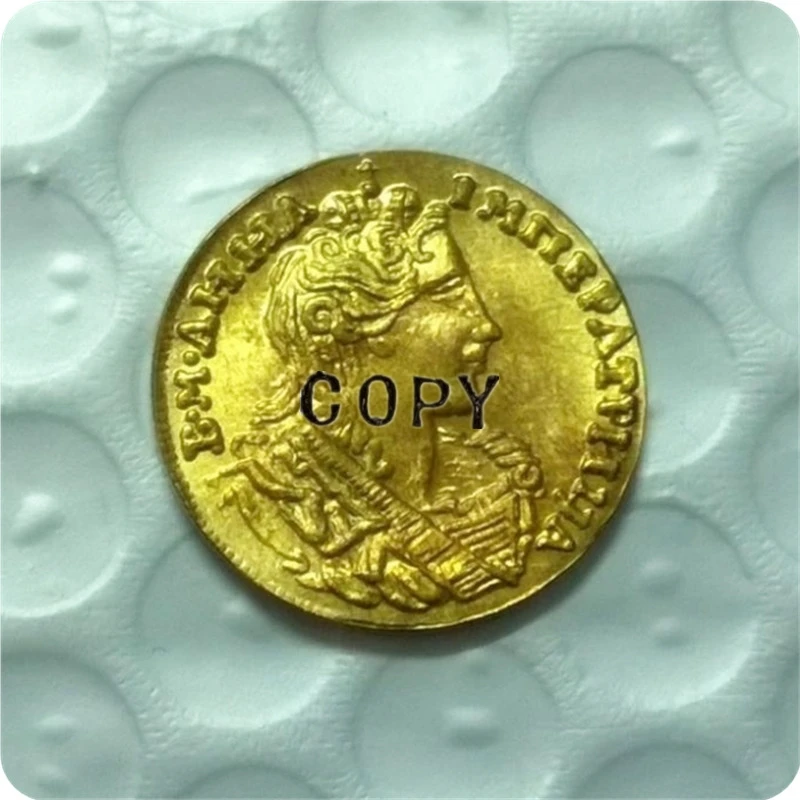 1730 RUSSIA GOLD COIN COPY Non currency Coins AliExpress
