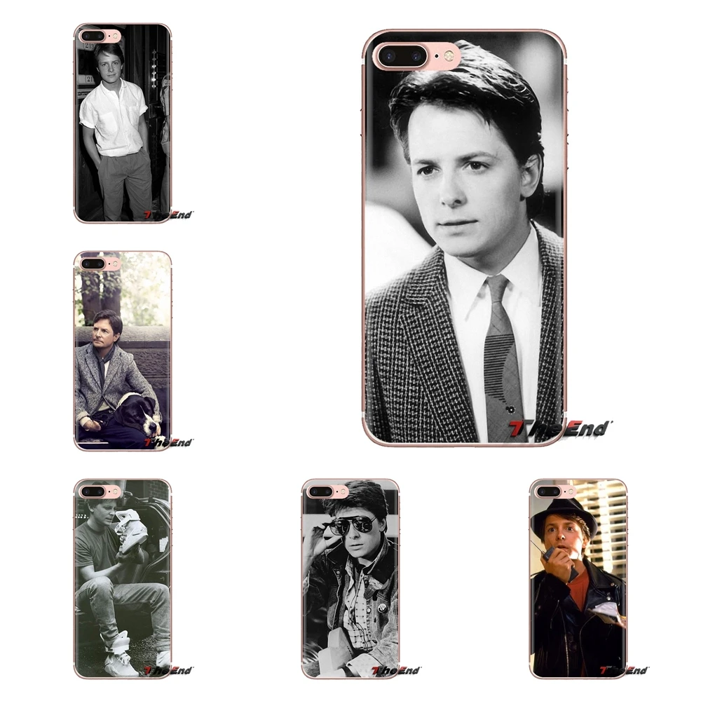 Michael J. Fox Canadian actor Art For Huawei G7 G8 P7 P8 P9 Lite Honor 4C 5X 5C 6X Mate 7 8 9 Y3 Y5 Y6 II 2 Pro 2017 Soft Covers |