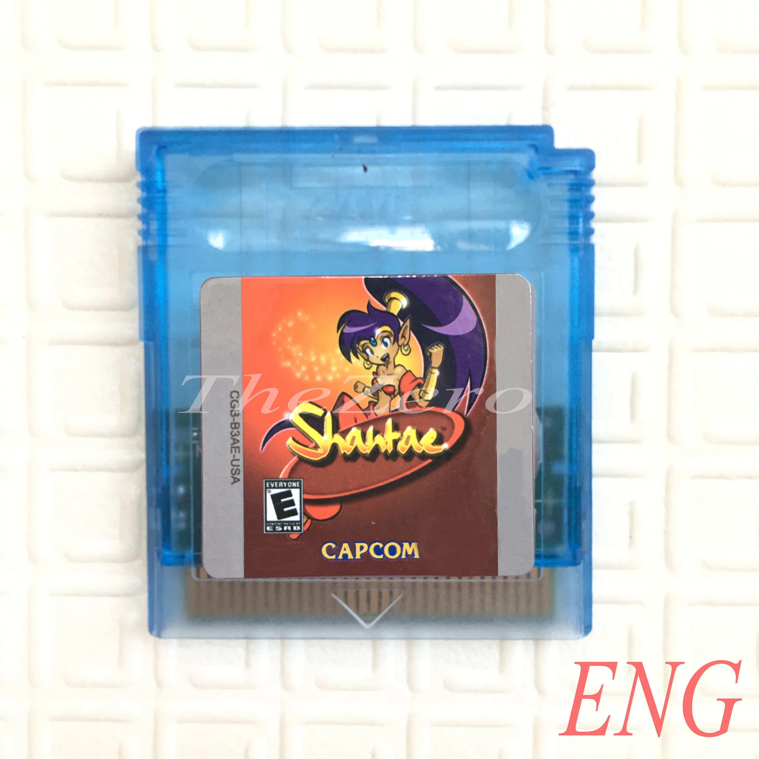 Видеоигра для 16 бит картридж игровой консоли карты Shantae выбор Испанский/английский язык синий/серый корпус - Цвет: Shantae Blue ENG