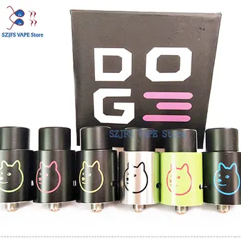 

sxk Doge V3 Atomizer RDA Rebuildable Atomizer e cigarette vape pen RDA for 510 thread atomizer 22 diameter vape tank Doggy Style