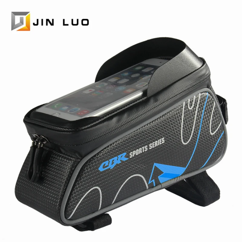 

Bike Bag Bicycle MTB BMX Folding Bikes Pannier Front Top Tube Waterproof Storage Pouch Frame Bags Cycle Cycling Rack Accessories