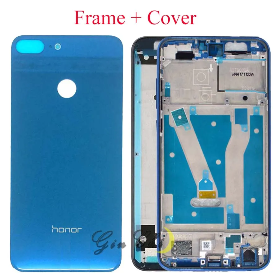 huawei honor 9 lite Крышка батарейного отсека задняя дверь huawei honor 9 lite средняя рамка honor 9 Lite лоток для sim-карты 9 Lite ЖК-рамка