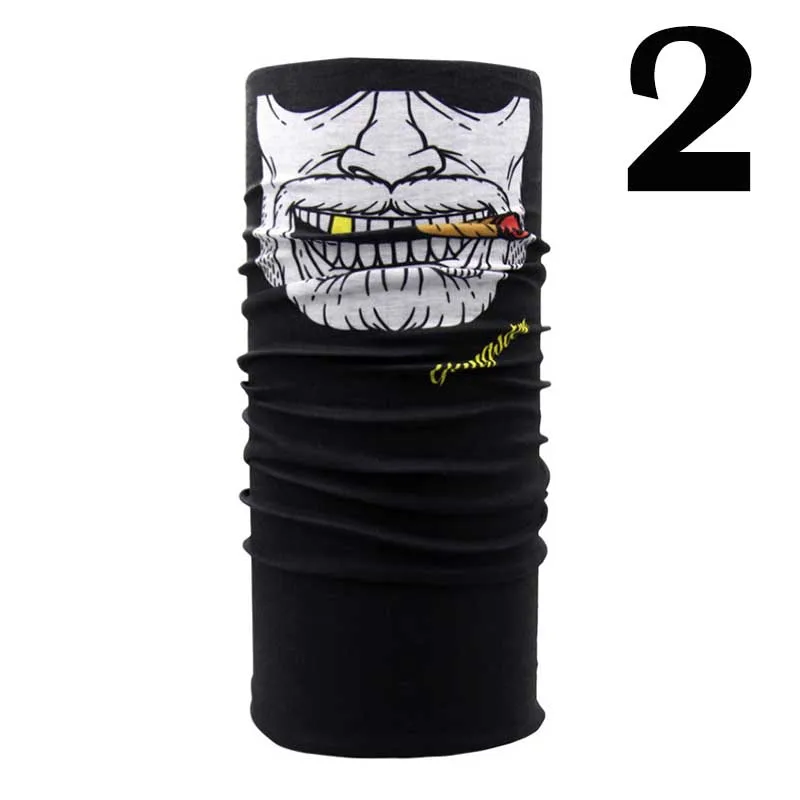 Shan cabeza sin costuras mаgica mаscara Балаклава motocicleta esquzi montar bufanda cuello escudo hombres calentador de sol cabez