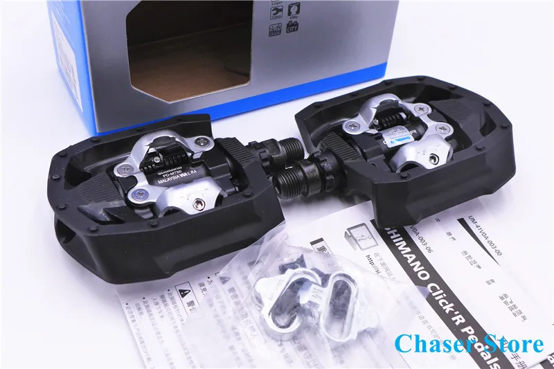 SHIMANO PD-MT50 Click'r педали w/зажимы(sm-sh56) город/прогулочный велосипед