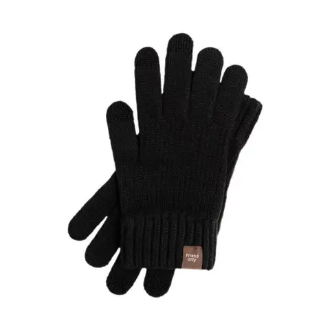 FO Three-finger Touch Screen Warm Velvet Gloves Smartphone Touch Screen Women Men Warm Mitts Golve Winte Gift Men Women